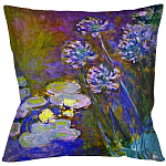 Подушка декоративная Цветы Impressionism in Art варинант исполнения - 1 | Loft Concept в Красноярске