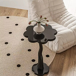 Дизайнерский журнальный стол в виде чёрного цветка Ludox варинант исполнения - 2 | Loft Concept в Красноярске