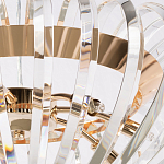 Бра золотого цвета с изогнутыми хрустальными элементами Radiant Ribbons варинант исполнения - 4 | Loft Concept в Красноярске