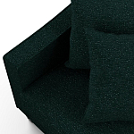 Мебельная ткань Шенилл темно-зеленый цвет 138 см T4-36 варинант исполнения - 3 | Loft Concept в Красноярске