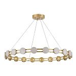 Люстра кольцевая с круглыми светодиодными источниками света Maxine Light варинант исполнения - 8 | Loft Concept в Красноярске