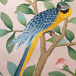 Обои ручная роспись Amazonia Florence Pink dyed silk варинант исполнения - 7 | Loft Concept в Красноярске