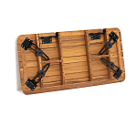 Двухместный диван из акации без подлоконтиков Amra варинант исполнения - 4 | Loft Concept в Красноярске