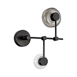 Бра с 2-мя плафонами разного диаметра и цвета Polyhedron варинант исполнения - 2 | Loft Concept в Красноярске