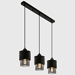 Подвесной светильник с 3-мя плафонами из дымчатого стекла Volta Flos Trio Hanging Lamp варинант исполнения - 3 | Loft Concept в Красноярске