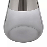 Кофейный столик с основанием из закаленного стекла Classic Round Gray Table варинант исполнения - 5 | Loft Concept в Красноярске