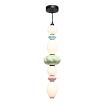 Подвесной светильник фигурный с керамическими элементами 32W LED Fragrant Light варинант исполнения - 1 | Loft Concept в Красноярске