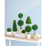 Декоративный искусственное растение Single boxwood варинант исполнения - 10 | Loft Concept в Красноярске