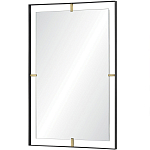 Зеркало прямоугольное в черной раме Gwendelyn варинант исполнения - 1 | Loft Concept в Красноярске