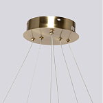 Люстра подвесная с двумя пересекающимися белыми светодиоидными кольцами Luke Lampco Tracer Lamp варинант исполнения - 9 | Loft Concept в Красноярске