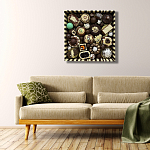 Панно "Конфетное ассорти" Chocolate Candy Assortment варинант исполнения - 4 | Loft Concept в Красноярске