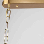 Люстра подвесная овальная со стеклянными трубками Nembus варинант исполнения - 2 | Loft Concept в Красноярске