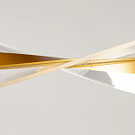 Люстра линейная с изогнутым плафоном Wave Line варинант исполнения - 8 | Loft Concept в Красноярске