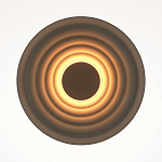 Бра круглое Soft Halo серый варинант исполнения - 2 | Loft Concept в Красноярске