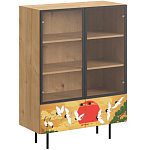 Витрина с изображением на дверцах Elise Cupboard варинант исполнения - 16 | Loft Concept в Красноярске