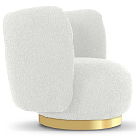 Кресло с обивкой букле Ambrose Boucle Armchair варинант исполнения - 3 | Loft Concept в Красноярске
