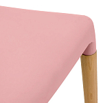 Пластиковый стул на ножках из массива бука Ferret Pink варинант исполнения - 7 | Loft Concept в Красноярске
