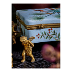 Шкатулка на четырех ангелах Blue Garden варинант исполнения - 7 | Loft Concept в Красноярске