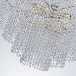 Люстра многоярусная с каскадами кристаллов Crystal Rains варинант исполнения - 7 | Loft Concept в Красноярске