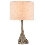 Настольная лампа с корпусом в виде дерева Gray Concrete Trunk варинант исполнения - 3 | Loft Concept в Красноярске