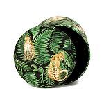 Пуф Leopards in the ferns варинант исполнения - 3 | Loft Concept в Красноярске