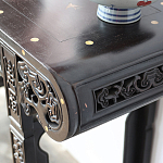 Черная резная консоль в Китайском стиле из массива Black Dragon Console варинант исполнения - 4 | Loft Concept в Красноярске