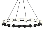 Люстра кольцевая с круглыми светодиодными источниками света Maxine Light варинант исполнения - 2 | Loft Concept в Красноярске