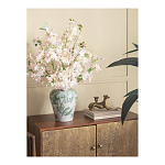 Ваза с зелеными цветочными и птичьими мотивами Vase Inspired by Nature варинант исполнения - 4 | Loft Concept в Красноярске