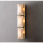 Бра из 3-х прямоугольных мраморных панелей Calling to Shine варинант исполнения - 4 | Loft Concept в Красноярске