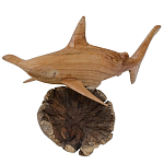 Статуэтка из дерева рыба-молот Animals of the World варинант исполнения - 3 | Loft Concept в Красноярске