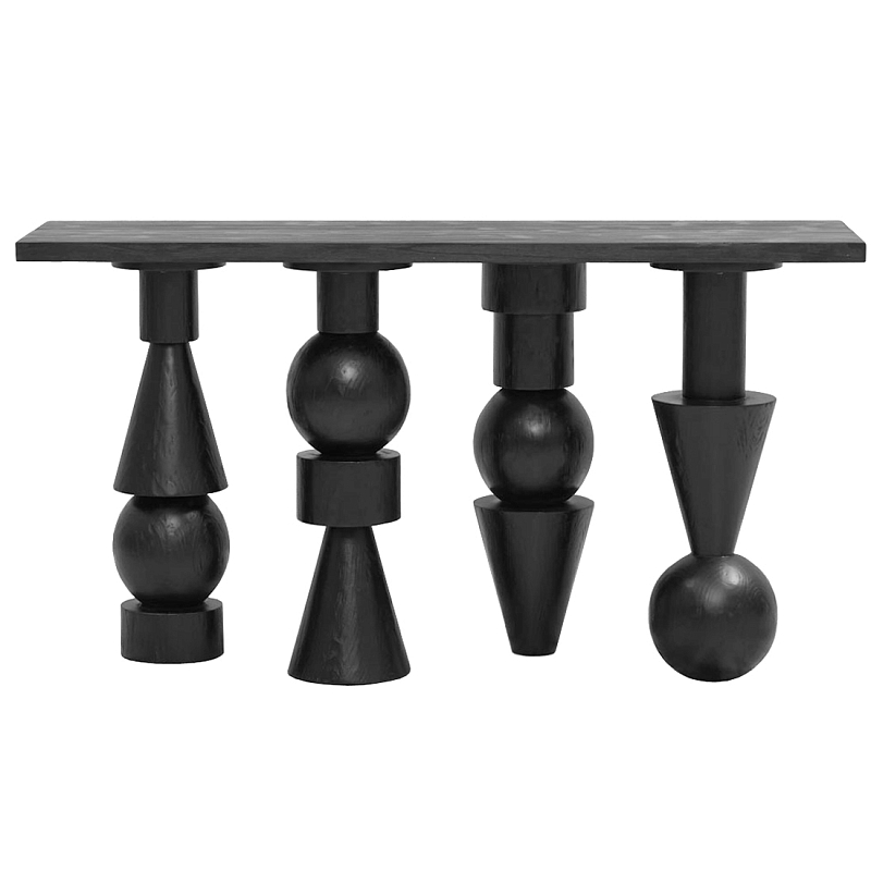 Консоль Bishop IV Черный матовый в Красноярске | Loft Concept 