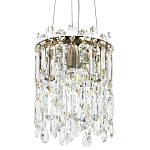 Подвесной светильник с хрустальными подвесками Roul Crystal Round Hanging Lamp варинант исполнения - 1 | Loft Concept в Красноярске