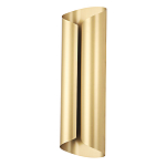 Бра с матовым цилиндрическим абажуром цвета латунь Monolith варинант исполнения - 1 | Loft Concept в Красноярске