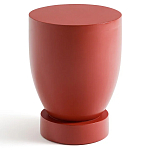 Приставной столик из массива манго Tom-tom Red варинант исполнения - 1 | Loft Concept в Красноярске