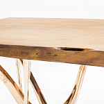 Обеденный стол прямоугольный с фигурными ножками G-table варинант исполнения - 1 | Loft Concept в Красноярске