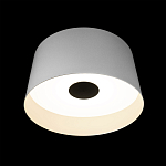 Потолочный светильник с цилиндрическим белым металлическим абажуром 30 Urban Dome варинант исполнения - 2 | Loft Concept в Красноярске