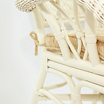 Комплект обеденный из ротанга Eloise grand white варинант исполнения - 9 | Loft Concept в Красноярске