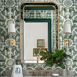 Зеркало в золотой раме Arched Mirror варинант исполнения - 3 | Loft Concept в Красноярске