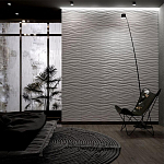 Гипсовая 3D панель с принтографией PM-33 варинант исполнения - 1 | Loft Concept в Красноярске