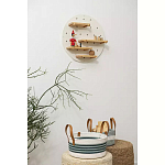 Корзина для хранения с ручками Interlacement Green  варинант исполнения - 4 | Loft Concept в Красноярске