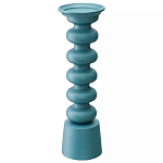 Подсвечник фигурный голубой Bright Accent 33 см варинант исполнения - 1 | Loft Concept в Красноярске