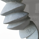 Дизайнерское зеркало Ocean Mirror голубой цвет природные формы  варинант исполнения - 1 | Loft Concept в Красноярске