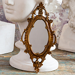 Зеркало настенное в ажурной раме бронзового цвета Classic Ornament Mirror варинант исполнения - 3 | Loft Concept в Красноярске