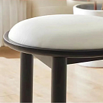 Дизайнерский стул из массива дерева с круглой спинкой Infinitude варинант исполнения - 2 | Loft Concept в Красноярске