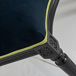 Стул чёрный из натурального бука с изображением птица в саду Blooming Magnolias варинант исполнения - 4 | Loft Concept в Красноярске