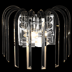 Бра цвета никель с изогнутыми хрустальными элементами Radiant Ribbons варинант исполнения - 3 | Loft Concept в Красноярске