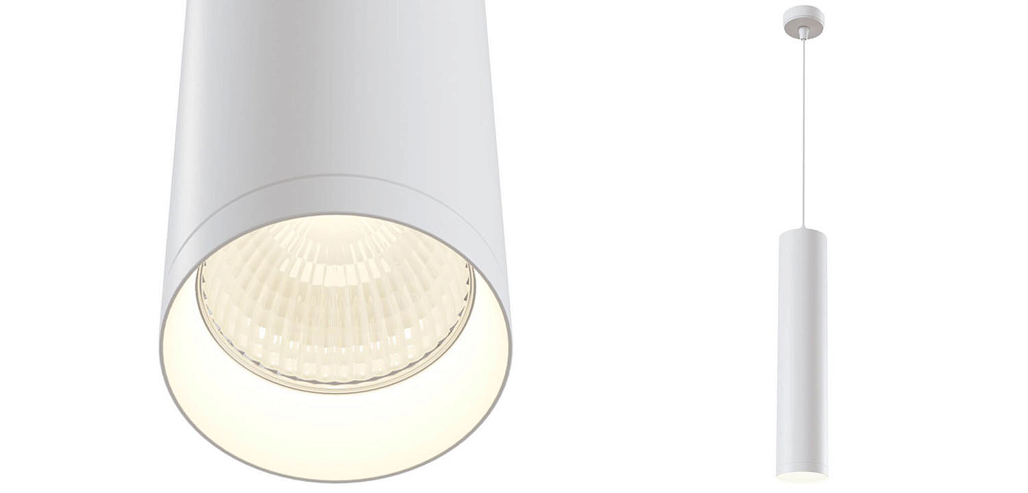 Подвесной светильник Trumpet tube white 30 - Loft-Concept в Красноярске