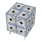 Тумба Short Mask Grey варинант исполнения - 3 | Loft Concept в Красноярске