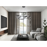 Люстра подвесная светодиодная в виде волнообразной ленты Ribbon Vortex варинант исполнения - 13 | Loft Concept в Красноярске