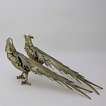 Статуэтка бронзовая пара Фазаны Bronze Birds варинант исполнения - 2 | Loft Concept в Красноярске
